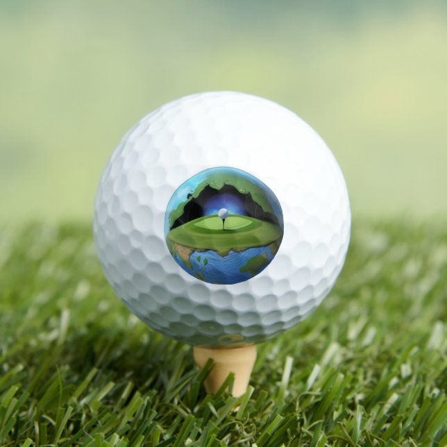 Earth Inside a golf ball (Insitu Tee)