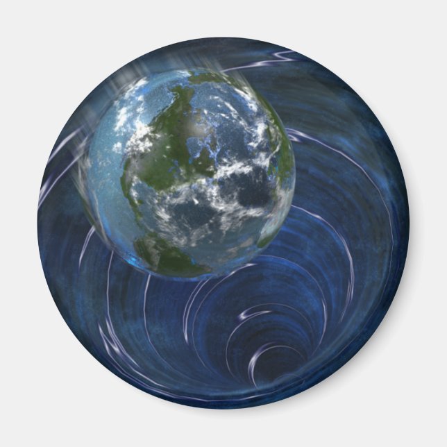 Earth is in trouble magnet (Front)