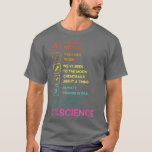 Earth is Not Flat Stand Up For Science  T-Shirt<br><div class="desc">Earth is Not Flat Stand Up For Science  .</div>