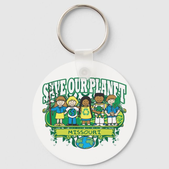 Earth Kids Missouri Key Ring (Front)