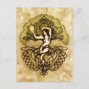 Earth Life Magic Postcard