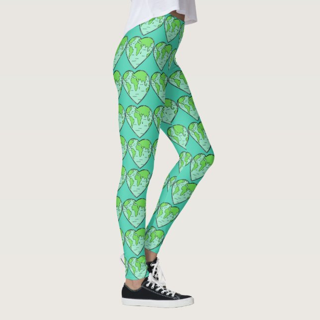 Earth Love custom colour leggings (Right)