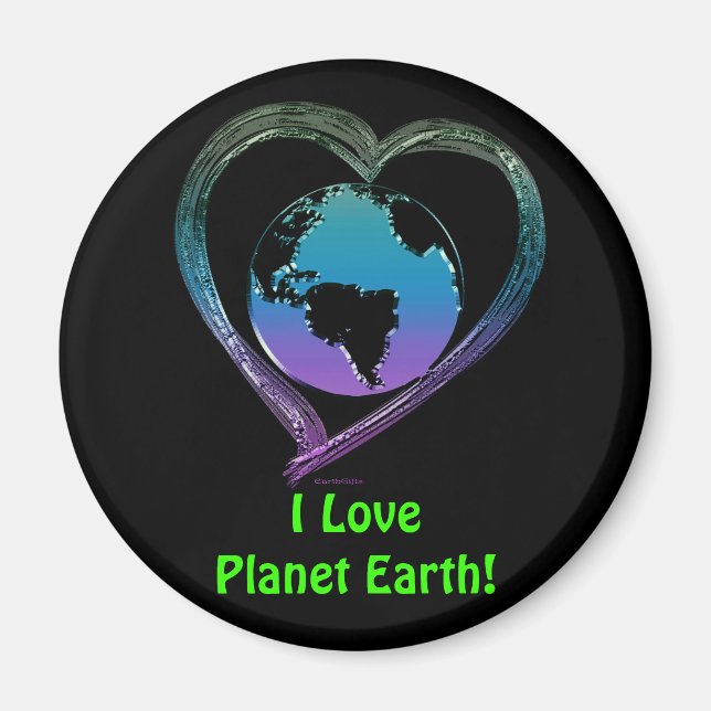 EARTH LOVER Series Magnet (Front)