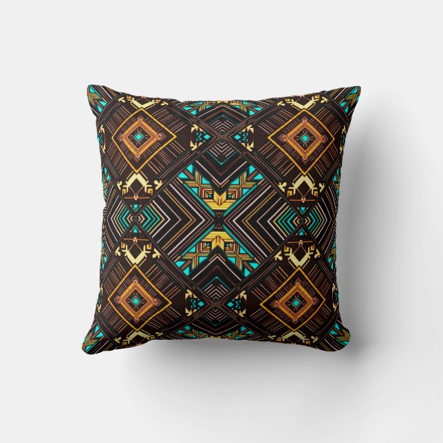 Earth Mandala  Cushion (Back)