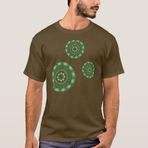 Earth Mandala Men's Dark Shirt