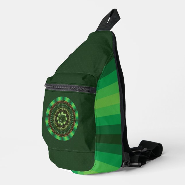 Earth Mandala Sling Bag (Right Corner)