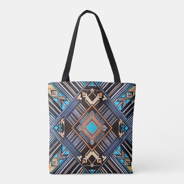 Earth Mandala Tote Bag (Back)