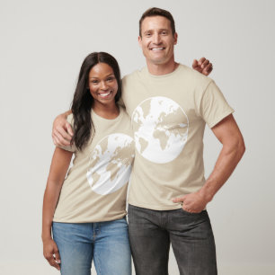 Earth / Men's American Apparel Fine Jersey V-neck T-Shirt
