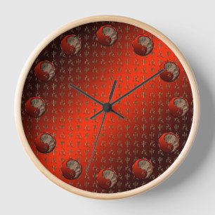 Earth Monkey Clock