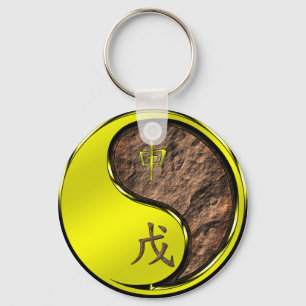 Earth Monkey Key Ring