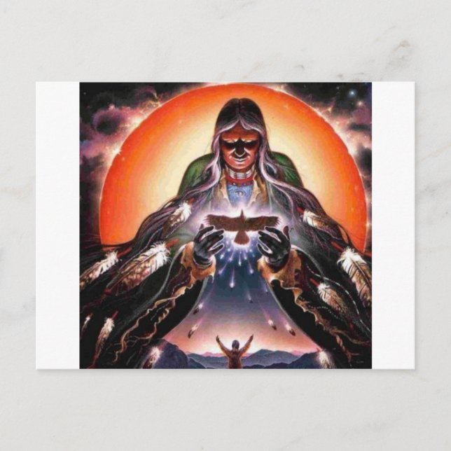 EARTH MOTHER POSTCARD (Front)