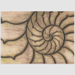 Earth Nautilus Tissue Paper