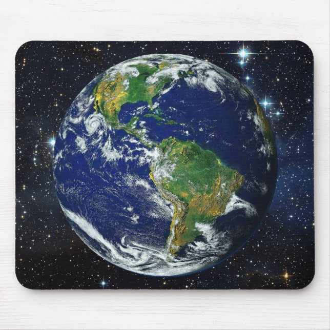 Earth - Nebula Mouse Pad (Front)