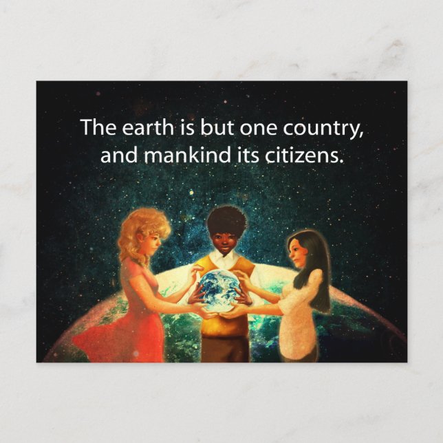 Earth One Country Postcard (Front)