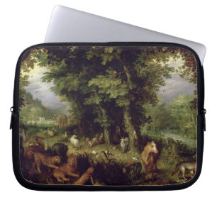Earth or The Earthly Paradise, 1607-08 (oil on cop Laptop Sleeve