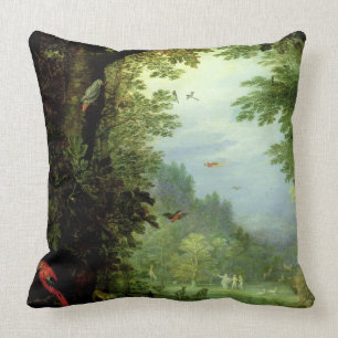 Earth or The Earthly Paradise, detail of Adam and Cushion