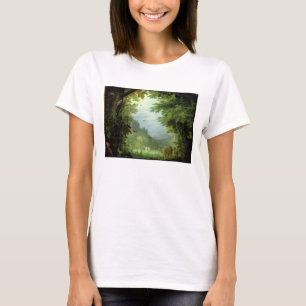 Earth or The Earthly Paradise, detail of Adam and T-Shirt