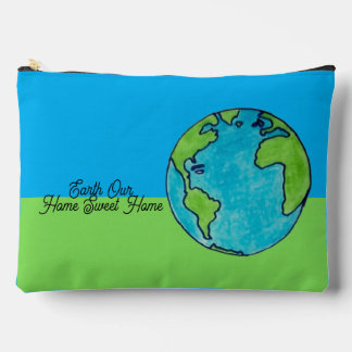 Earth Our Home Sweet Home Accessory Pouch