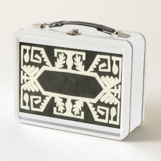 Earth Paper Cut Design Vintage Lunchbox