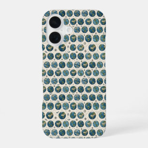 Earth Pattern iPhone 16 Case