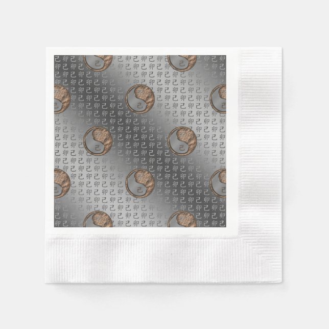 Earth Rabbit Napkin (Front)