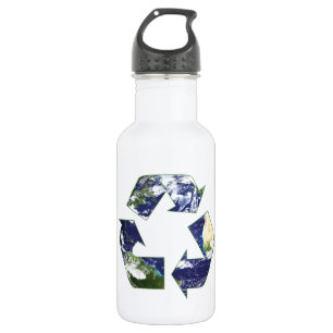 Earth - Recycling 532 Ml Water Bottle