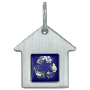 Earth - Recycling Pet ID Tag