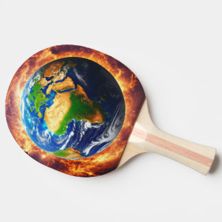 Earth’s Cycle of Creation Destruction Ping Po Ping Pong Paddle