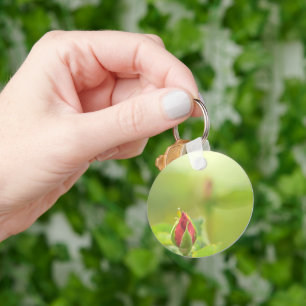 Earth’s Glow and Healing Japanese Flowers/EarthDay Key Ring