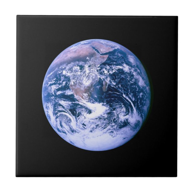 Earth Seen From Space 'Blue Marble' Tile (Front)