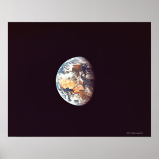 Earth Seen from Space Poster