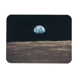 Earth Seen from the Moon Magnet