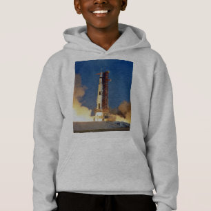 Earth Shakes as Saturn V Blazes Skyward to Moon