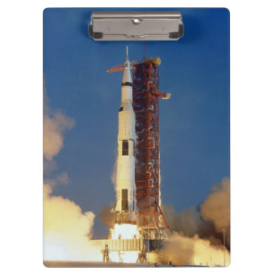 Earth Shakes as Saturn V Blazes Skyward to Moon Clipboard