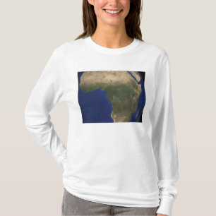Earth showing landcover over Africa T-Shirt