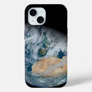 Earth Showing North Africa And Southwestern Europe iPhone 15 Case