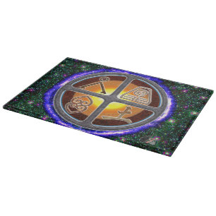 Earth Signs Cutting Board