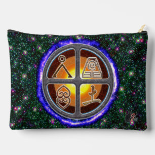 Earth Signs Large Accessory Pouch