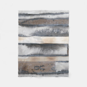Earth & Smoke I Fleece Blanket