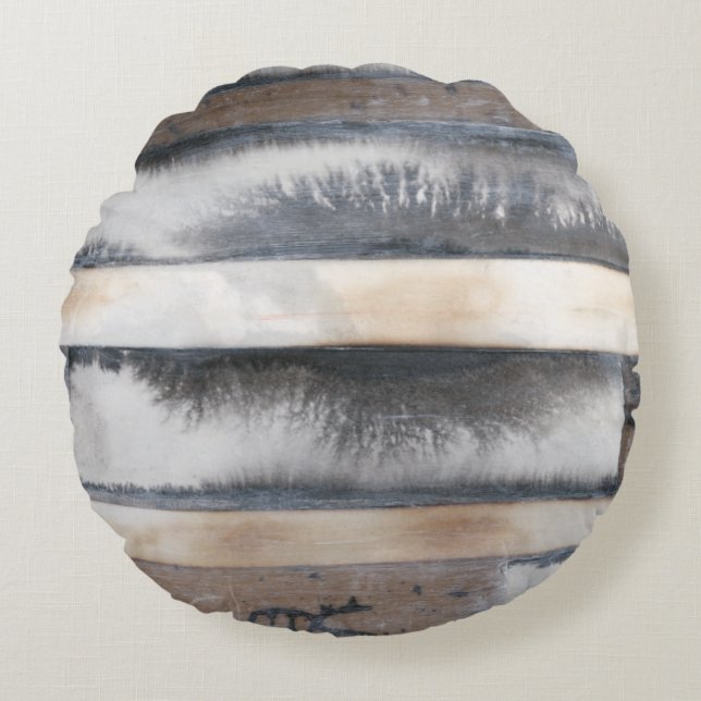Earth & Smoke I Round Cushion (Front)