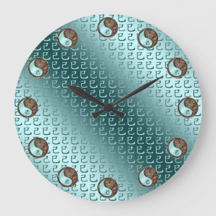 Earth Snake Large Clock
