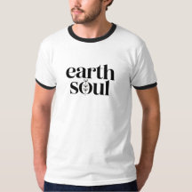 Earth Soul Minimalist Aesthetic Typography Graphic
