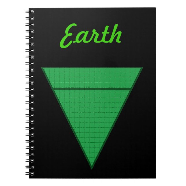 Earth Spiral Notebook (Front)