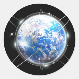 Earth sticker
