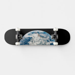 Earth Taken From The Aollo 8 Spacecraft. Skateboard