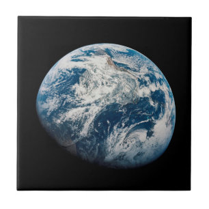 Earth Taken From The Aollo 8 Spacecraft. Tile