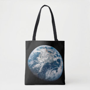 Earth Taken From The Aollo 8 Spacecraft. Tote Bag