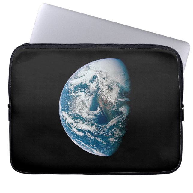 Earth Taken From The Apollo 13 Spacecraft. Laptop Sleeve (Front)