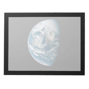 Earth Taken From The Apollo 13 Spacecraft. Notepad