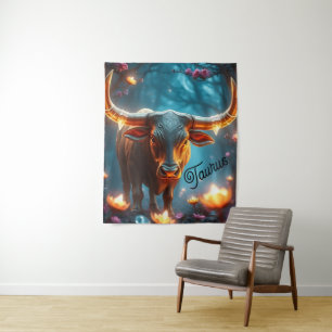 Earth Taurus Wall Tapestry